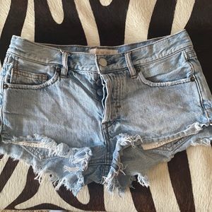 Free People Denim Shorts